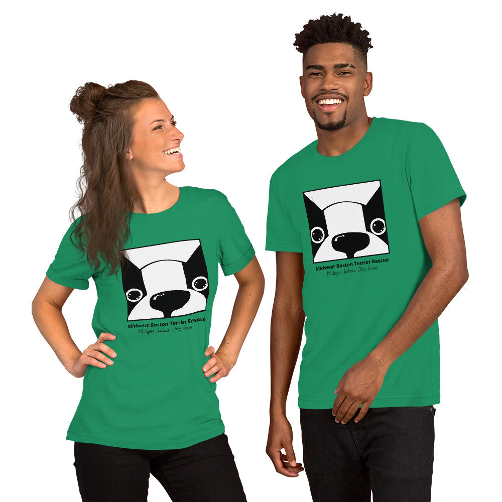 Unisex Midwest Boston Terrier Rescue Official Tee