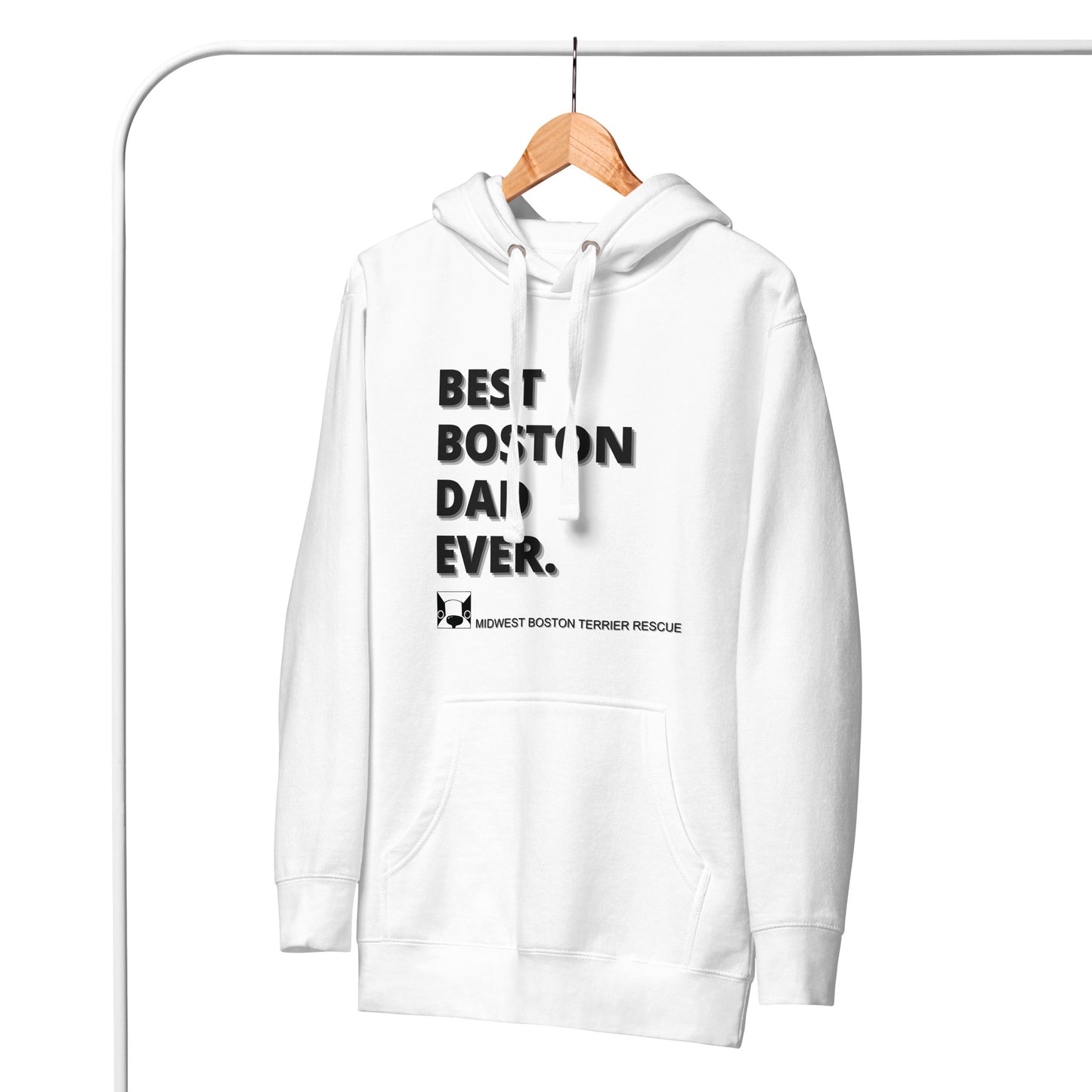 Best Boston Dad Ever Cozy Hoodie